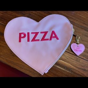 ❌SOLD❌Heart Clutch and keychain